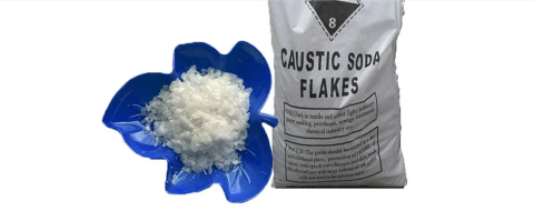  Food grade Sodium Hydroxide Flakes 