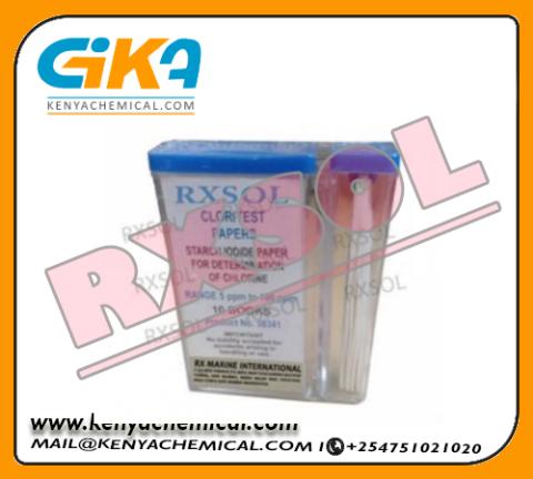 CHLORINE TEST PAPER 10 BOOKS